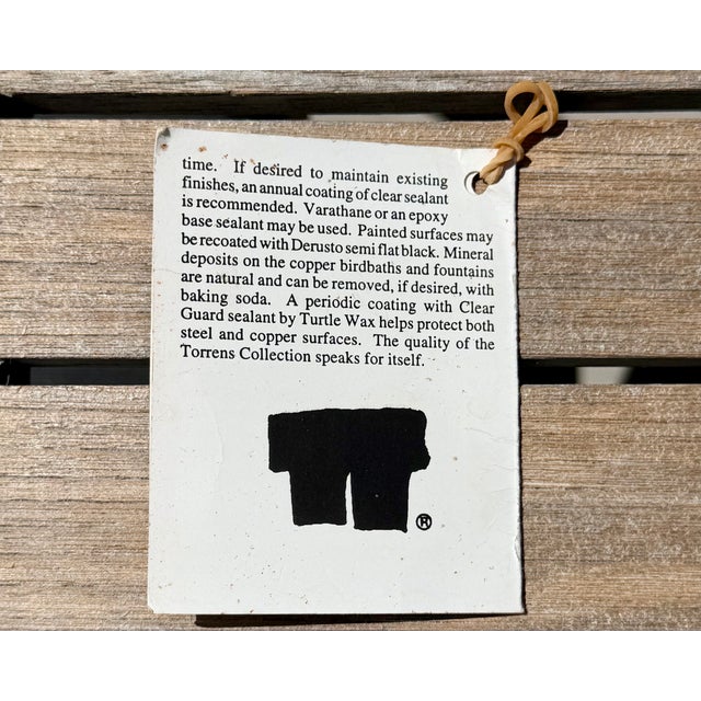 Vintage Tom Torrens Garden Bell For Sale - Image 10 of 10