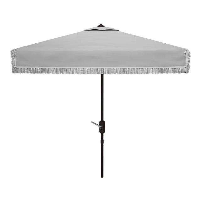 Milan 7.5 Square Umbrella - Gray For Sale