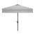 Milan 7.5 Square Umbrella - Gray For Sale