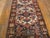 1920s Multicolor Geometric Tribal Antique Nw Persian Rug 3'5" X 12'7" Handknotted Wool Carpet For Sale In New York - Image 6 of 7