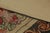 Textile Antique Hooked Rug With Floral Bouquet Medallion in Beige & Black - Rug & Kilim For Sale - Image 7 of 8