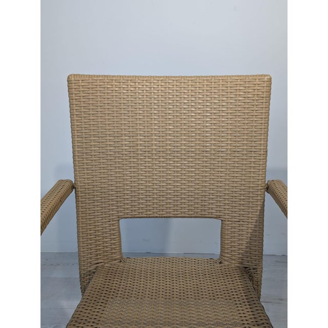 Early 21st Century Beige Technorattan Garden Chair from Moy, 2010s For Sale - Image 5 of 13