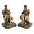 Vintage Marion Bronze Moses Bookends After Michelangelo For Sale