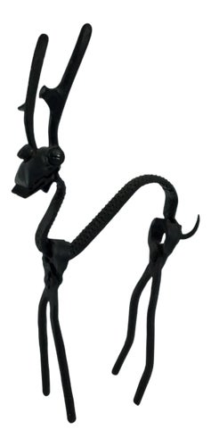 Artisan Vintage Metal Artwork Deer Sculpture Steampunk