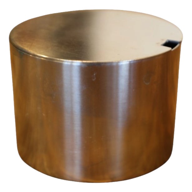 Sugar Bowl with Lid by Arne Jacobsen for Stelton, 1960s For Sale