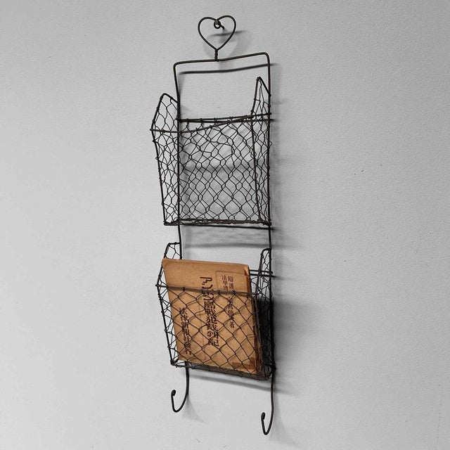 Vintage Wire Letter Rack, 1960s For Sale - Image 13 of 15