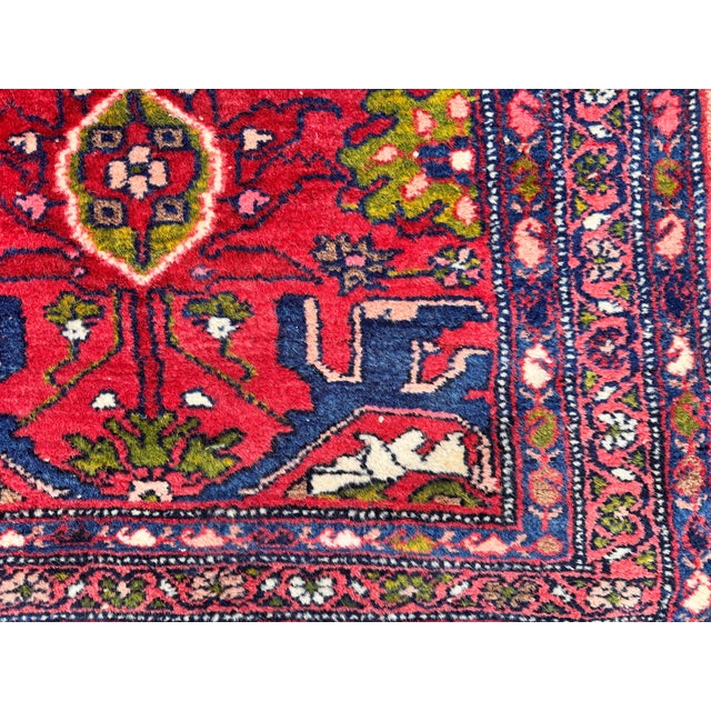 Antique Hamadan Runner in Wool, 1920s For Sale - Image 6 of 18