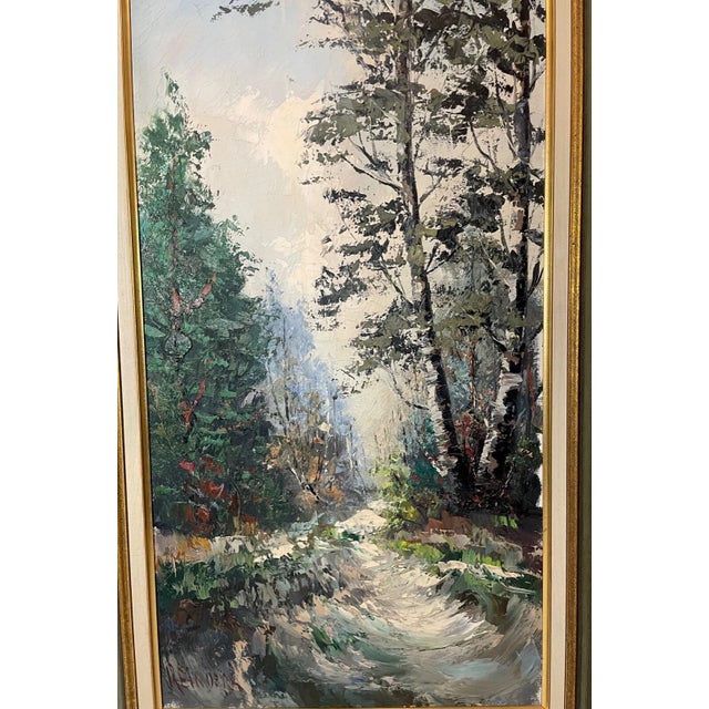Up for sale is a very nice quality antique original landscape oil painting by listed artist Willem Frederik Reinders. It's...