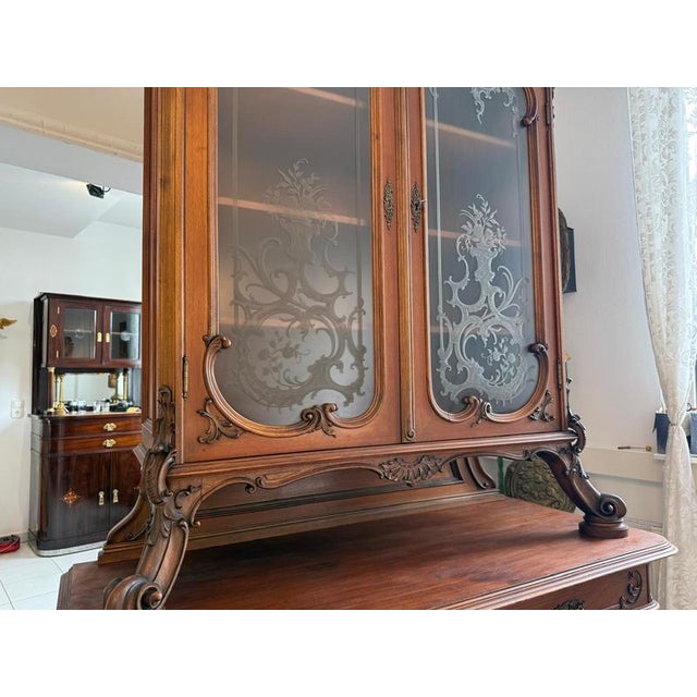 Baroque Altar Cabinet in Oak For Sale - Image 11 of 16