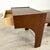 Brown Italian Space Age Side Table For Sale - Image 8 of 8