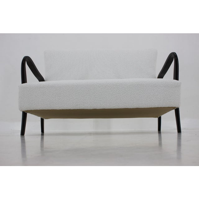 Italian 2-Seat Sofa in Bouclé, 1960s For Sale - Image 4 of 16