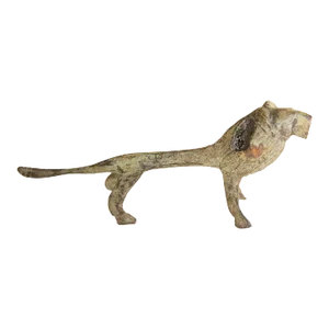Oxidized Vintage African Lion