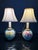 1960s Italian Hand-Painted Ceramic Bedside Lamps With Stylized Animal Motifs - a Pair For Sale - Image 10 of 10
