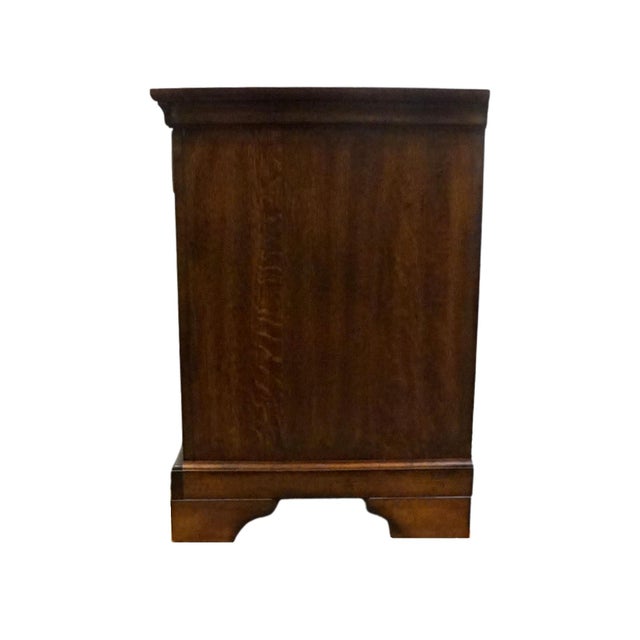 Aspenhome White Oak Contemporary Modern Spanish Revival 28" Two Drawer Nightstand 149-450 For Sale - Image 9 of 13