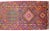 1960s Purple Hand-Knotted Runner Rug Pure Wool Turkish Hallway Decor For Sale - Image 9 of 11