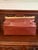 English Vintage Leather Weekender Doctors Style Bag With Brass Frame Made Exclusively for Mercedes-Benz For Sale - Image 3 of 8