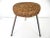 Brown 1950s American Wicker, Iron Stools - a Pair For Sale - Image 8 of 12