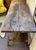 Early Iron and Wood Industrial Table - Use as Kitchen Island or Console Table For Sale - Image 4 of 9