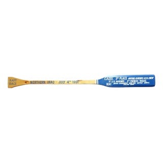 Vintage Military Raft Race Presentation Paddle, Iraq, 1991 For Sale