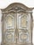 French Provincial Ferguson Copeland Louis XV Style Painted and Parcel-Gilt Bombé Armoire For Sale - Image 3 of 18
