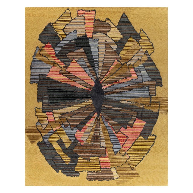 Contemporary Sauron Textural Rug by Doris Leslie Blau For Sale