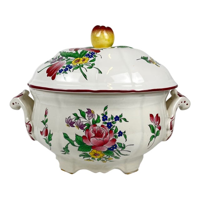 Réverbère Soup Tureen with Lid from KG Lunéville, 1980s For Sale