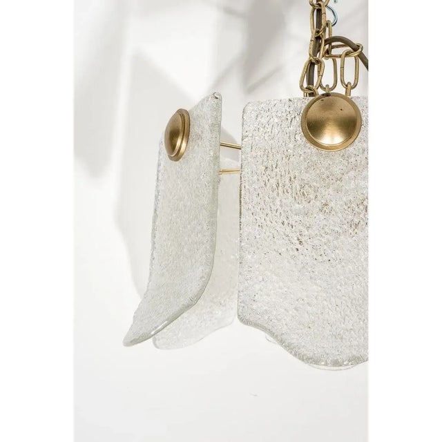 Orrefors Attrib Mid-Century Modern Chandelier For Sale - Image 12 of 13