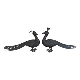 Art Nouveau Bronze Figurine, Set of 2 For Sale