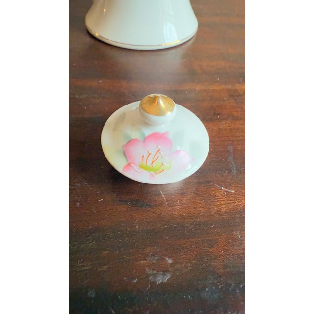 Noritake Antique, Early 20th Century Noritake Azalea Porcelain Mini Coffee Pot For Sale - Image 4 of 7