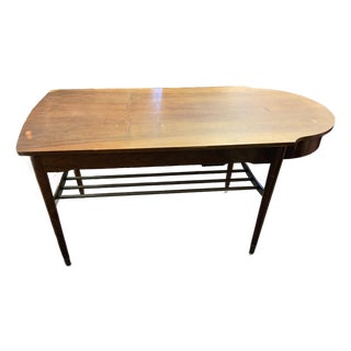 Mid 20th Century Table With Rotary Drawer For Sale