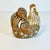 1985 Vintage Arts & Crafts Americana Farmhouse Folk Art Ceramic Hen on Nest Covered Tureen For Sale - Image 11 of 13