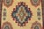 Kazak Rug 2′ X 3’2” Beige Wool Tribal Hand-Knotted Oriental Carpet For Sale In Philadelphia - Image 6 of 9