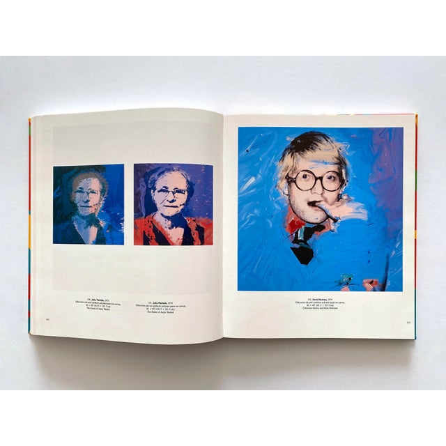 " Andy Warhol : A Retrospective " Vintage 1989 First Edition Lithograph Print Hardcover Landmark Exhibition Pop Art Book For Sale - Image 12 of 18