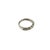 Late 20th Century Late 20th Century Platinum and Diamond Wedding Band Ring, Size 6.25 For Sale - Image 5 of 8