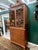 English Mid 20th Century Georgian Reproduction Double Door Secretary For Sale - Image 3 of 11