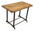 Bewick Industrial Wood & Iron Table For Sale
