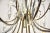 Sciolari Silver Plated Brass & Crystal Chandelier For Sale - Image 4 of 7