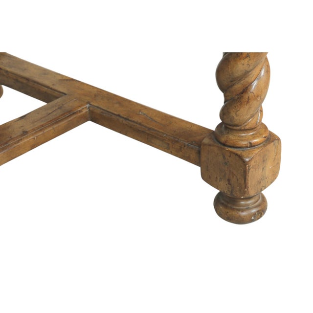 Theodore Alexander Barley Twist Desk For Sale - Image 11 of 12