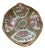 Chinoiserie 19th C. Chinoiserie Rose Medallion Low Bowl With Handles For Sale - Image 3 of 11