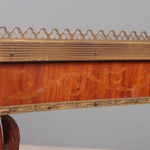 Small Antique Fruit Wood Bois de Rose Table, 20th Century For Sale - Image 5 of 14