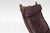 Ingmar Relling Set of Dark Brown Leather Highback Siesta Chair and Ottoman by Ingmar Relling for Westnofa, 1970s For Sale - Image 4 of 7