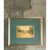 Vintage Bridge Landscape Art in Frame For Sale - Image 4 of 13