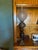 Victorian 1940s French Victorian Electrified Oil Lamp With Etched Hand Blown Globe and Clear Chimney With Brass Base For Sale - Image 3 of 9