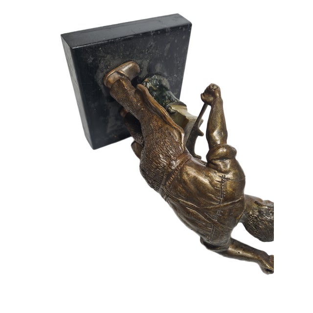 Sculpture of the Smith, Poland, 1950s For Sale - Image 16 of 17