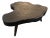 Andrianna Shamaris Amorphous Charred Coffee Table For Sale