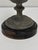 Dove Gray Antique Victorian Neoclassical Metal Mantle Ewer For Sale - Image 8 of 10