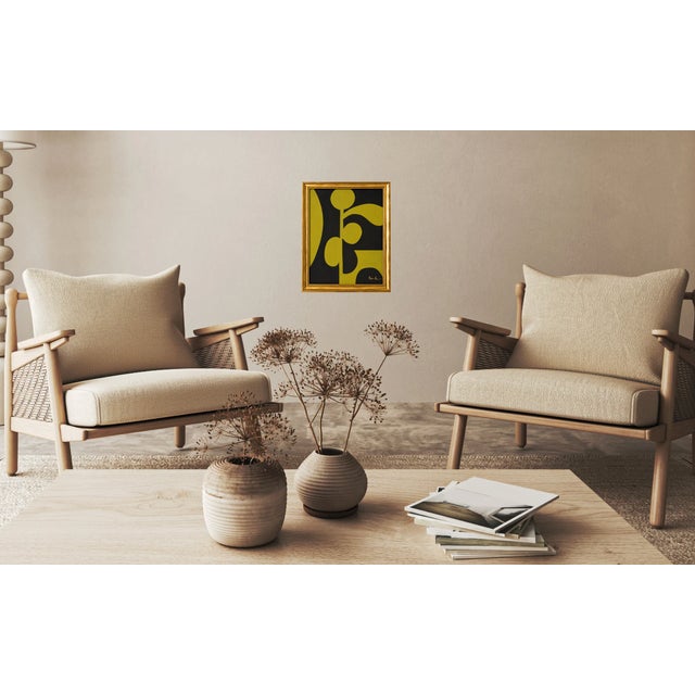 Modular Bloom Painting Framed— By Bryan Boomershine For Sale In Palm Springs - Image 6 of 6