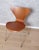 Wood Dining Mod 3107 in Teak by Arne Jacobsen for Fritz Hansen, 1967 For Sale - Image 7 of 7