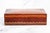 Mid Century Vintage Wood Leather Box Dresser Desk Home Decor For Sale In New York - Image 6 of 10