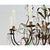 Late 19th Century French Brass Chandelier with Clear & Green Crystals For Sale - Image 14 of 17